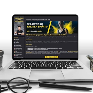 Bonus powitalny na stronie Fortuny