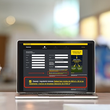 Bonusy bez depozytu na stronie Fortuna