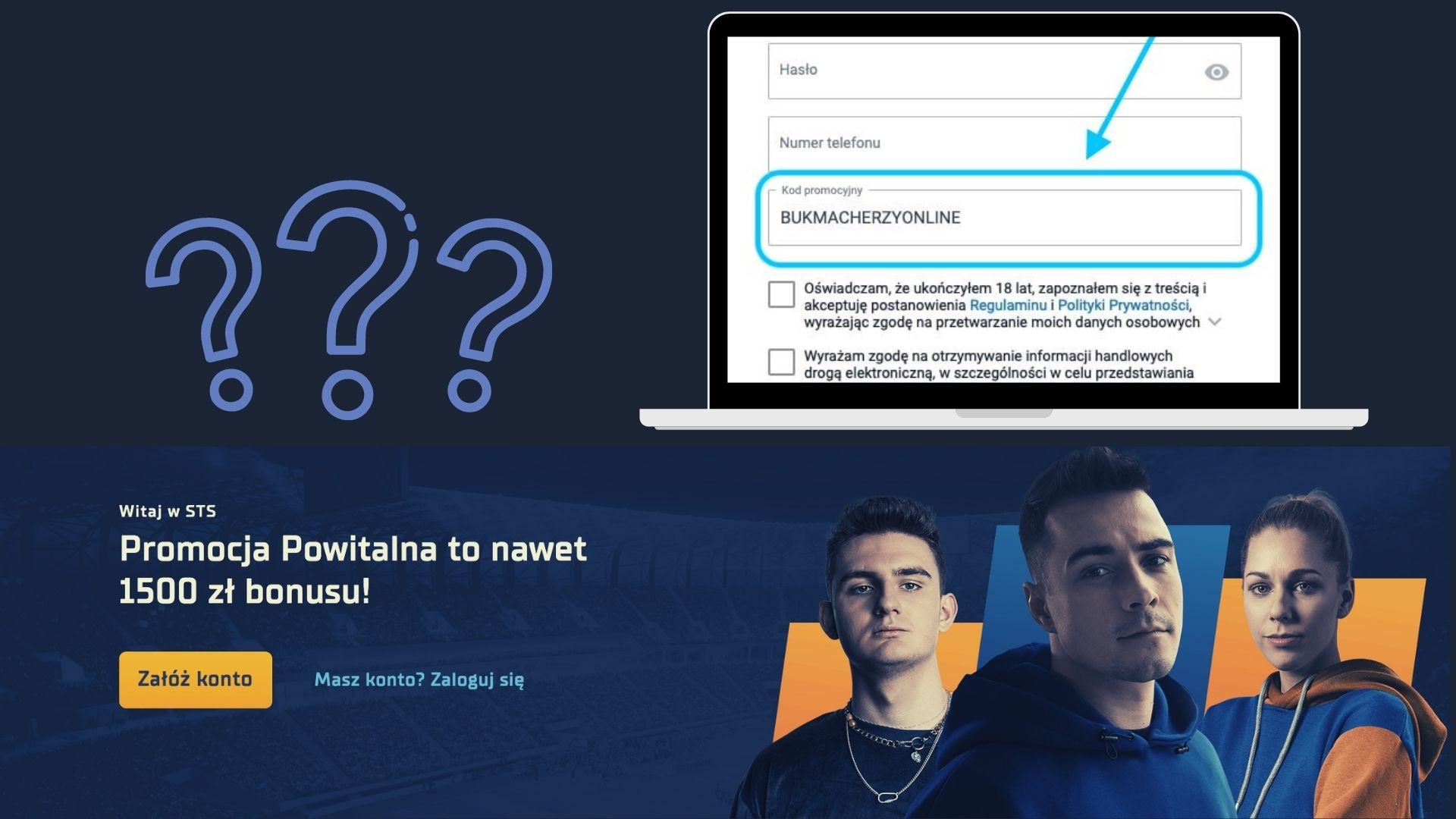 Gdzie wpisać kod promocyjny w STS?