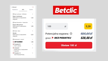 Kupon bez podatku Betclic