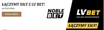 Noblebet laczy sie z LV BET