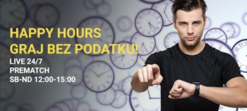 Promocja Happy hours w fortuna