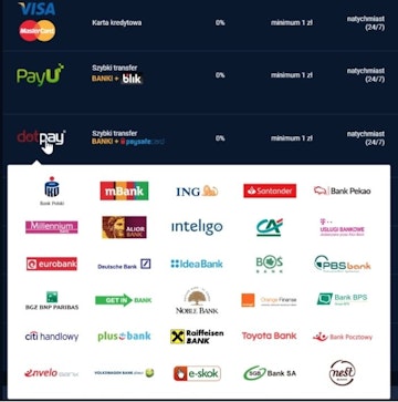 Wpłata depozytu STS