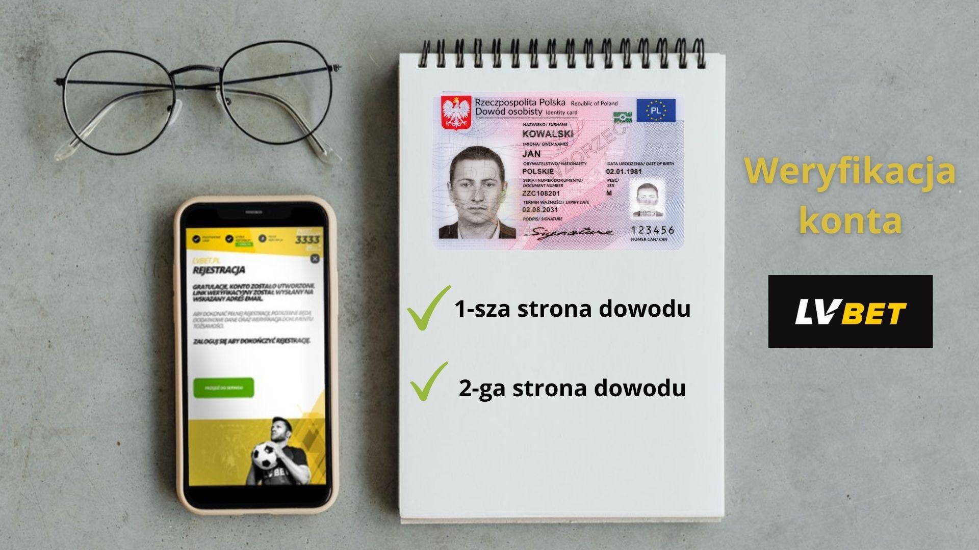 LV BET weryfikacja konta