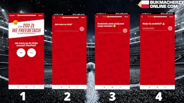 Zakladanie konta w aplikacji Betclic