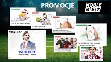 Zestawienie roznych promocji w ofercie Noblebet