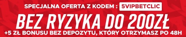freebet bez depozytu w Betclic